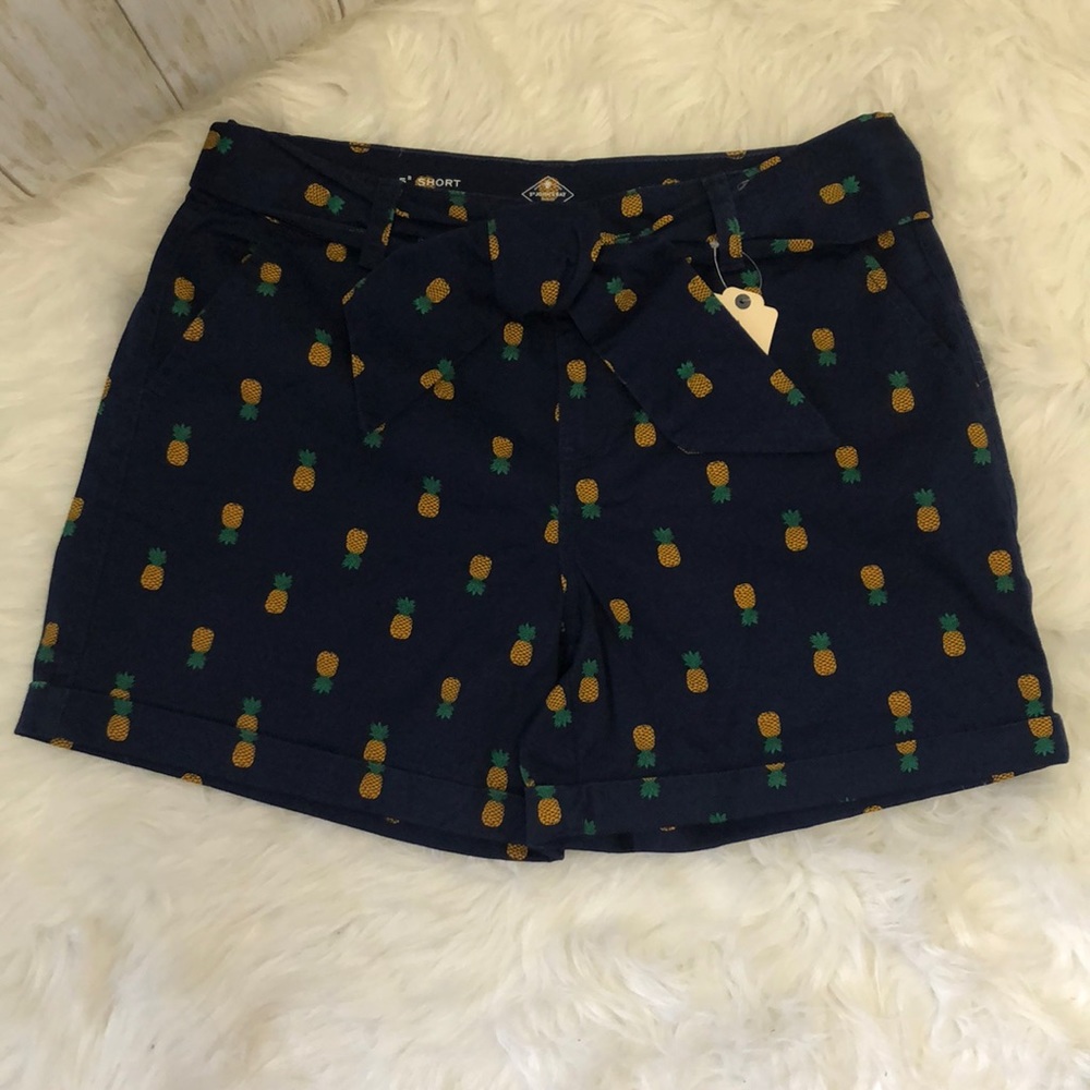 St Johns Bay women’s shorts size 10 navy color